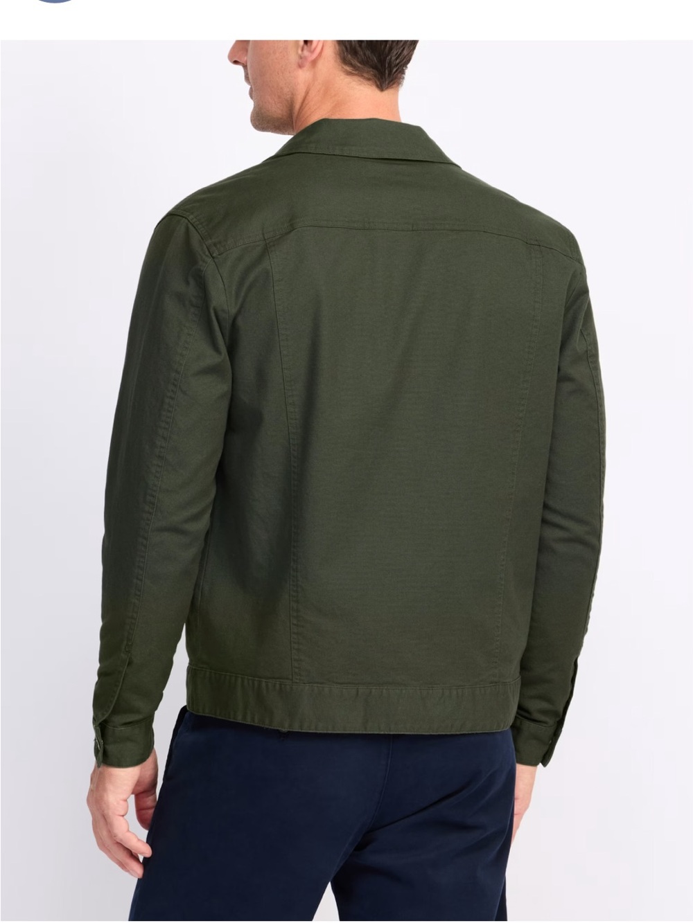 Lightweight Olive Green Jacket